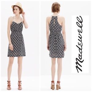 Madewell Silk Daylight in Ikat Bloom Dress